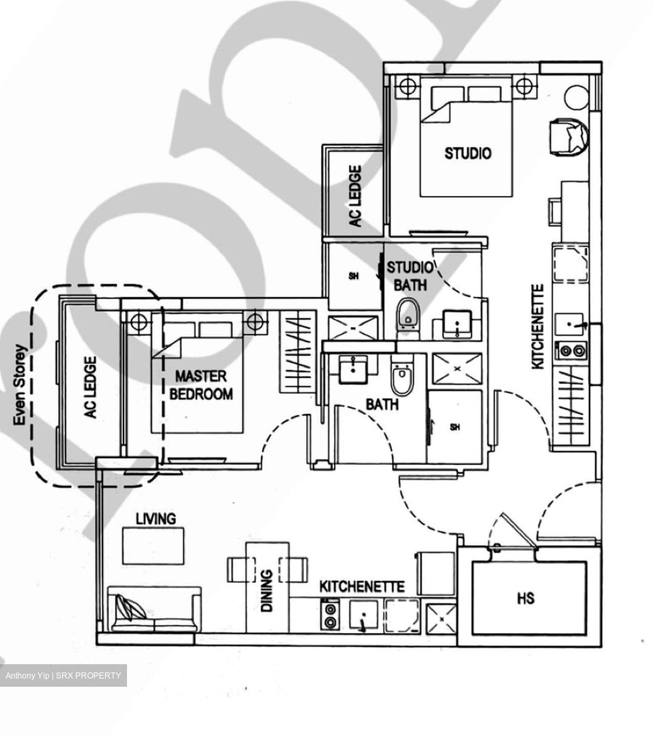 The Hillford (D21), Apartment #607472821